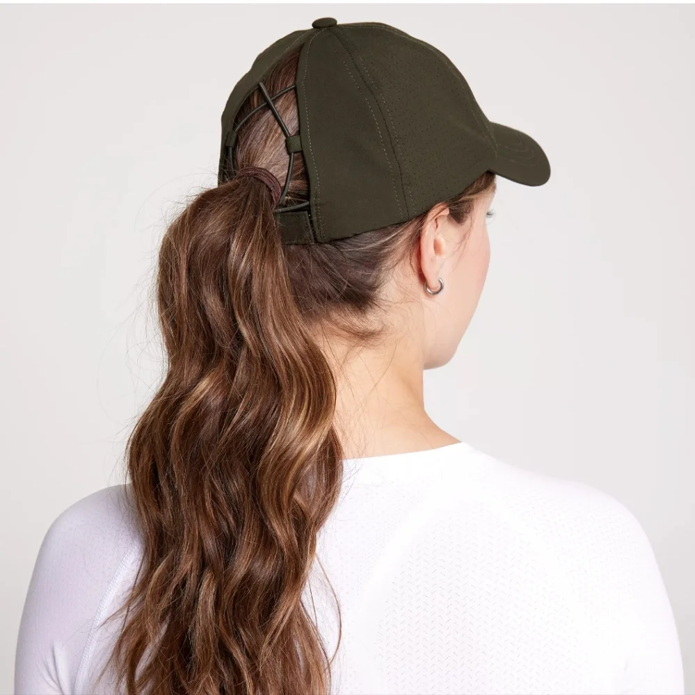 Calia Ponytail Cap Green